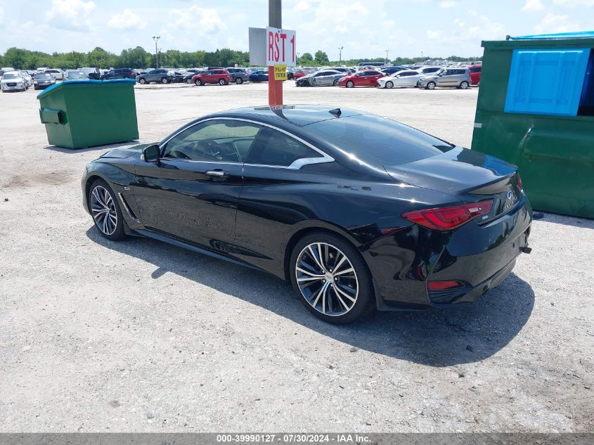 2018 Infiniti Q60 3.0T Luxe VIN: JN1EV7EL5JM390075 Lot: 39990127