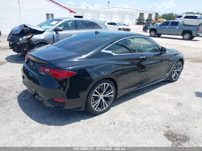 2018 Infiniti Q60 3.0T Luxe VIN: JN1EV7EL5JM390075 Lot: 39990127