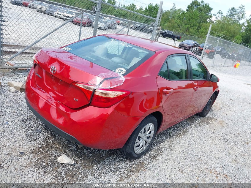 2018 TOYOTA COROLLA LE - 5YFBURHE8JP769533