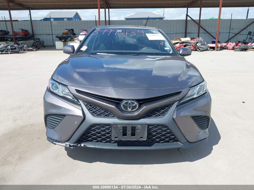 2018 Toyota Camry Se VIN: 4T1B11HK8JU663985 Lot: 39990154