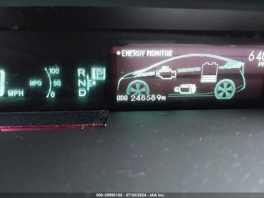 2010 Toyota Prius Iv VIN: JTDKN3DU3A0168340 Lot: 39990155