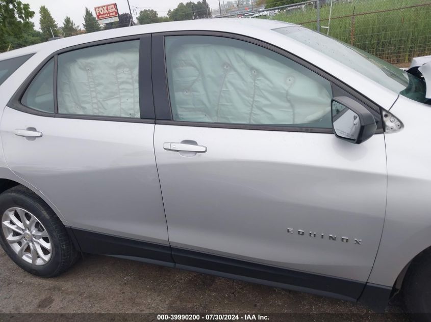 2018 Chevrolet Equinox Ls VIN: 2GNAXHEV1J6133742 Lot: 39990200