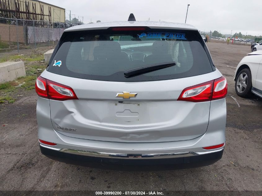 2018 Chevrolet Equinox Ls VIN: 2GNAXHEV1J6133742 Lot: 39990200