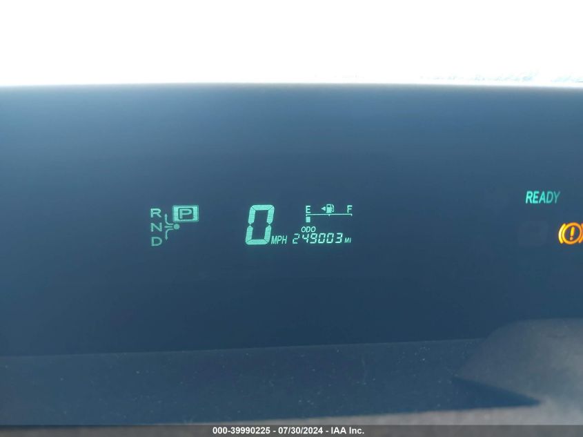 2009 Toyota Prius VIN: JTDKB20U497866838 Lot: 39990225