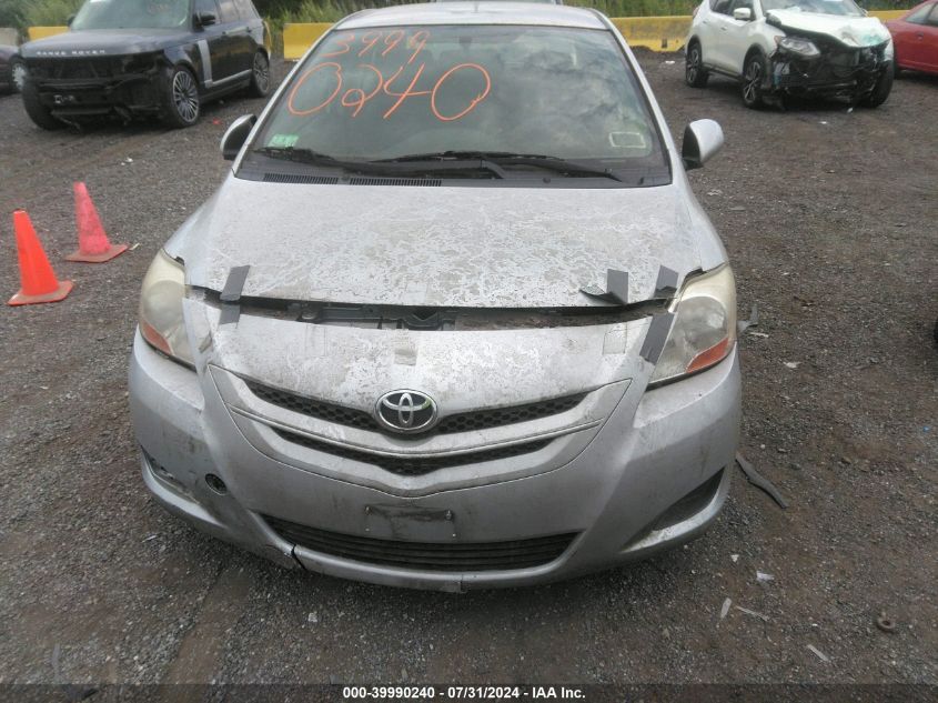 2008 Toyota Yaris VIN: JTDBT923X81225706 Lot: 39990240