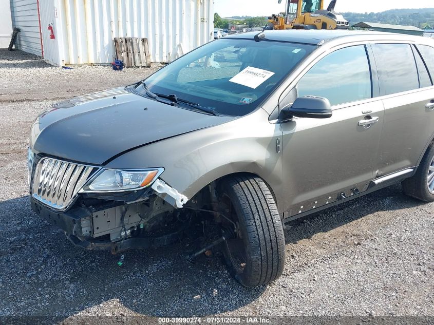 2012 Lincoln Mkx VIN: 2LMDJ8JK1CBL07838 Lot: 39990274