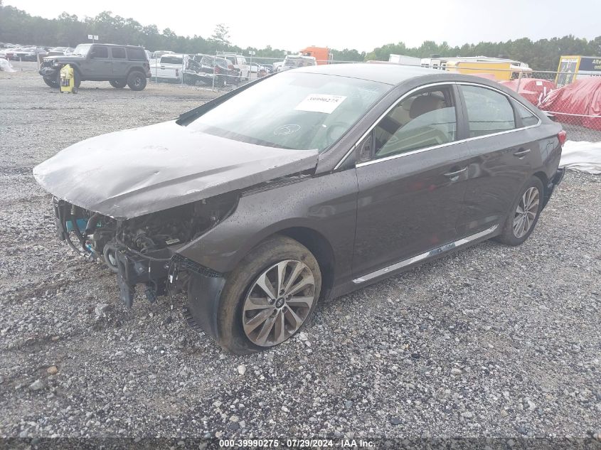 2017 HYUNDAI SONATA SPORT - 5NPE34AF3HH542148