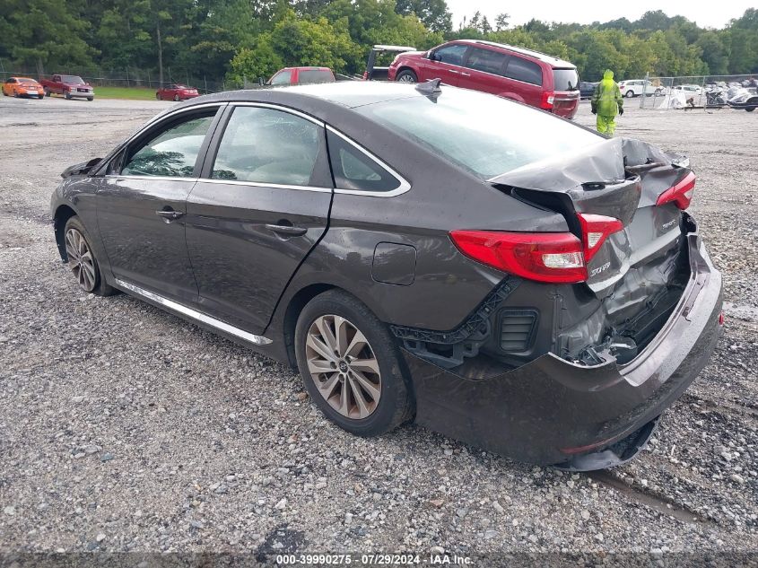 2017 HYUNDAI SONATA SPORT - 5NPE34AF3HH542148