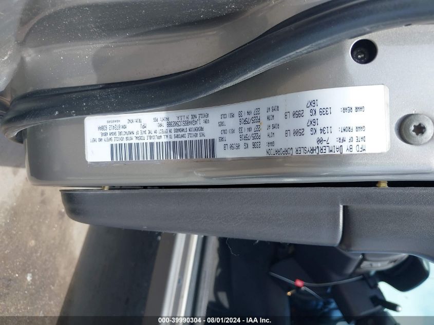 2001 Jeep Grand Cherokee Laredo VIN: 1J4GX48S51C502388 Lot: 39990304