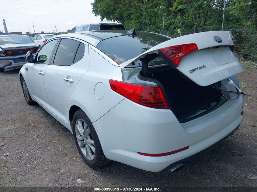 2013 Kia Optima Ex VIN: 5XXGN4A79DG222558 Lot: 39990319