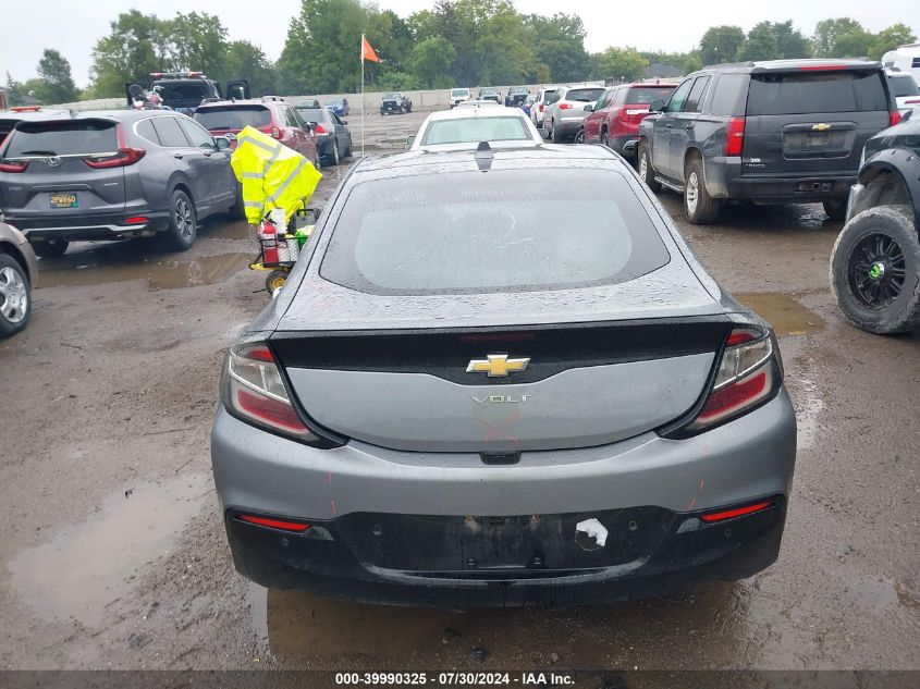 2018 Chevrolet Volt Premier VIN: 1G1RB6S51JU127615 Lot: 39990325