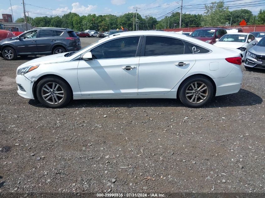 2017 Hyundai Sonata Se VIN: 5NPE24AF1HH547707 Lot: 39990335