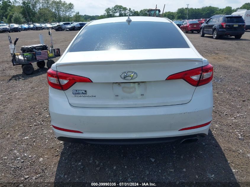 2017 Hyundai Sonata Se VIN: 5NPE24AF1HH547707 Lot: 39990335