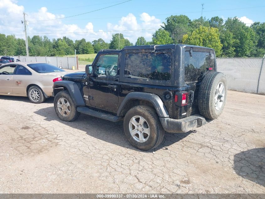 2020 Jeep Wrangler Sport S 4X4 VIN: 1C4GJXANILW227732 Lot: 39990337