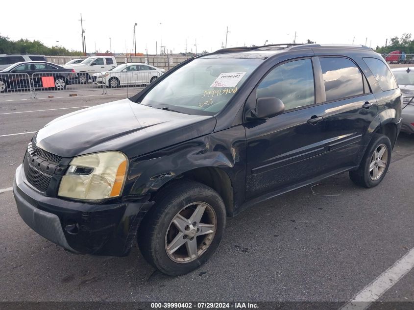 2005 Chevrolet Equinox Lt VIN: 2CNDL73F956191199 Lot: 39990402