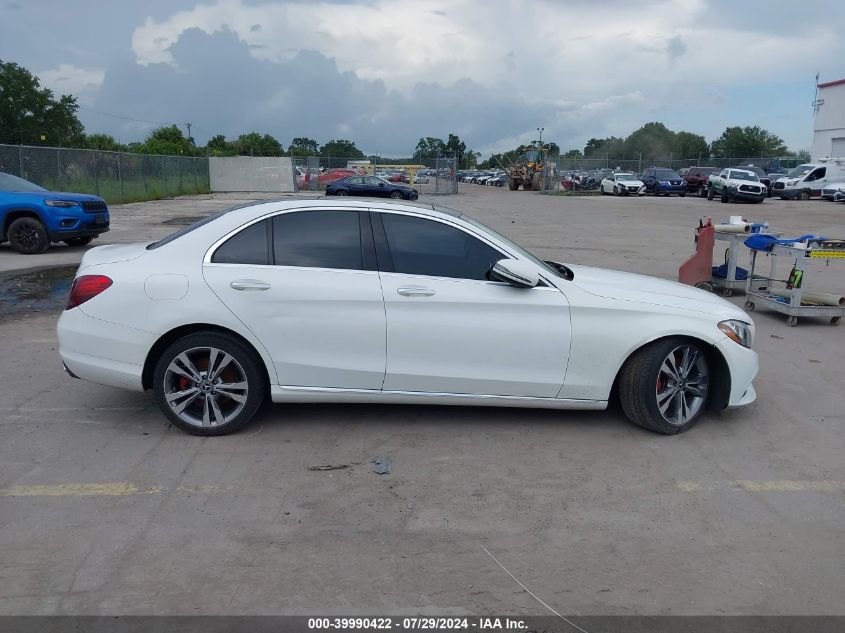 55SWF4JB5HU221069 | 2017 MERCEDES-BENZ C 300