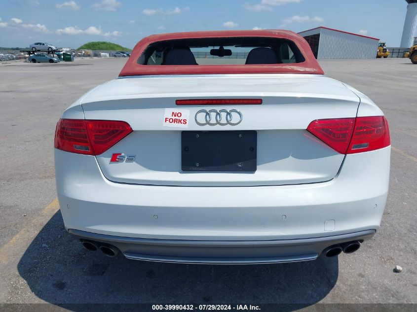 2016 Audi S5 3.0T Premium Plus VIN: WAUV4AFH5GN004715 Lot: 39990432