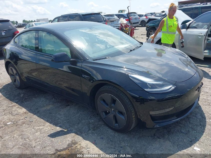 5YJ3E1EA7MF048284 2021 TESLA MODEL 3 - Image 1