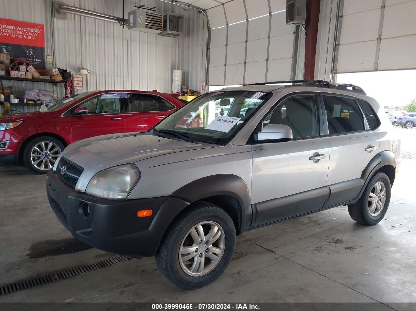 2007 Hyundai Tucson Limited/Se VIN: KM8JN72D97U482352 Lot: 39990458