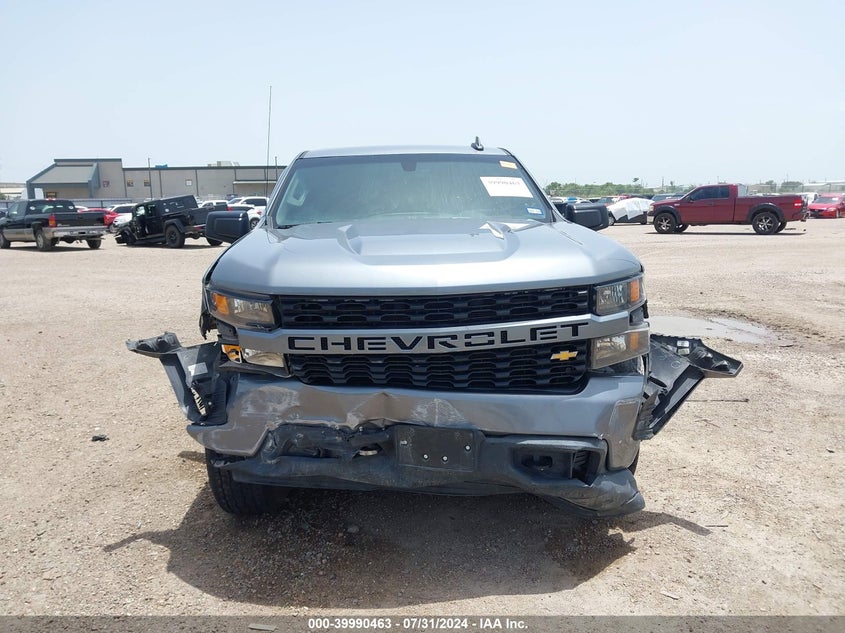 2020 CHEVROLET SILVERADO 1500 2WD  SHORT BED CUSTOM - 3GCPWBEH9LG308355