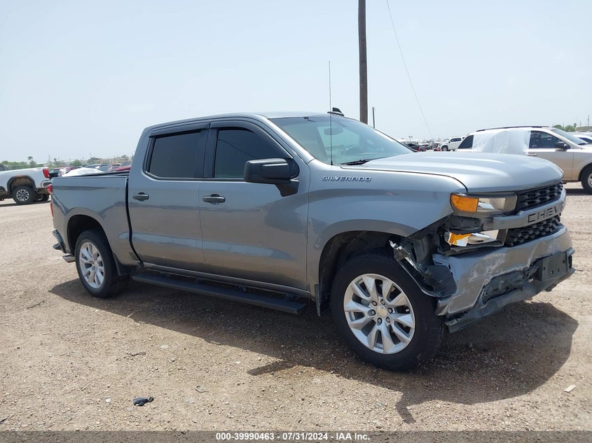 2020 CHEVROLET SILVERADO 1500 2WD  SHORT BED CUSTOM - 3GCPWBEH9LG308355