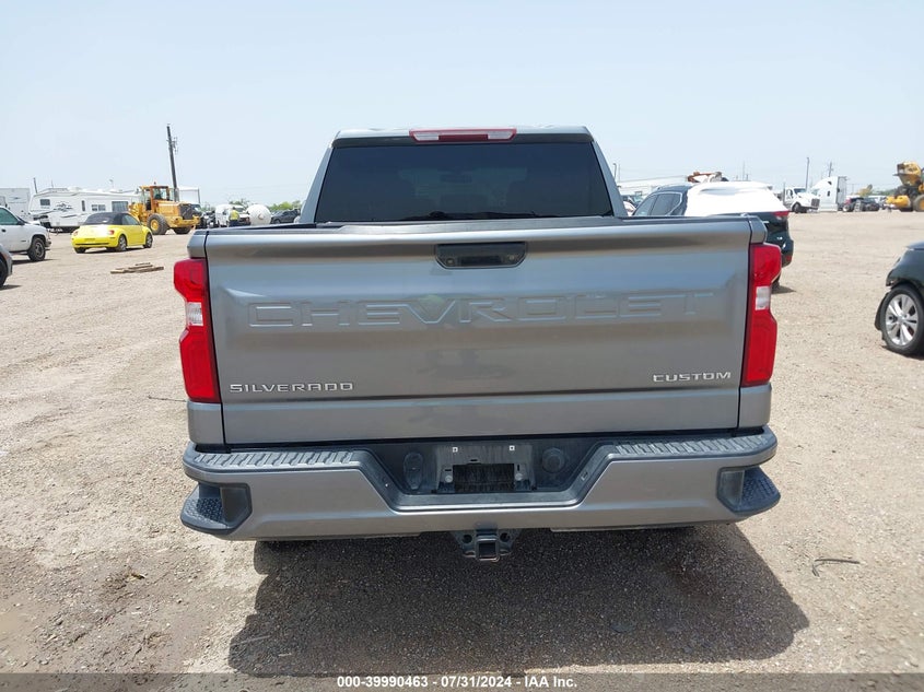 2020 CHEVROLET SILVERADO 1500 2WD  SHORT BED CUSTOM - 3GCPWBEH9LG308355