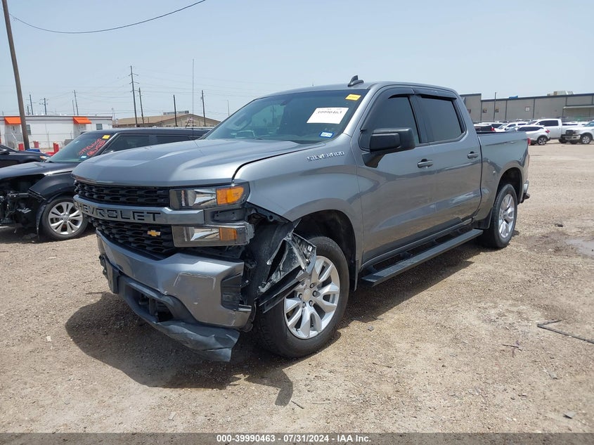 2020 CHEVROLET SILVERADO 1500 2WD  SHORT BED CUSTOM - 3GCPWBEH9LG308355
