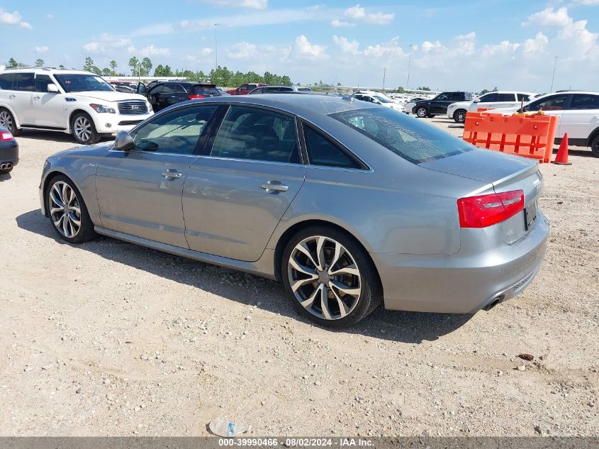 2012 Audi A6 3.0 Premium VIN: WAUHGAFC4CN107787 Lot: 39990466