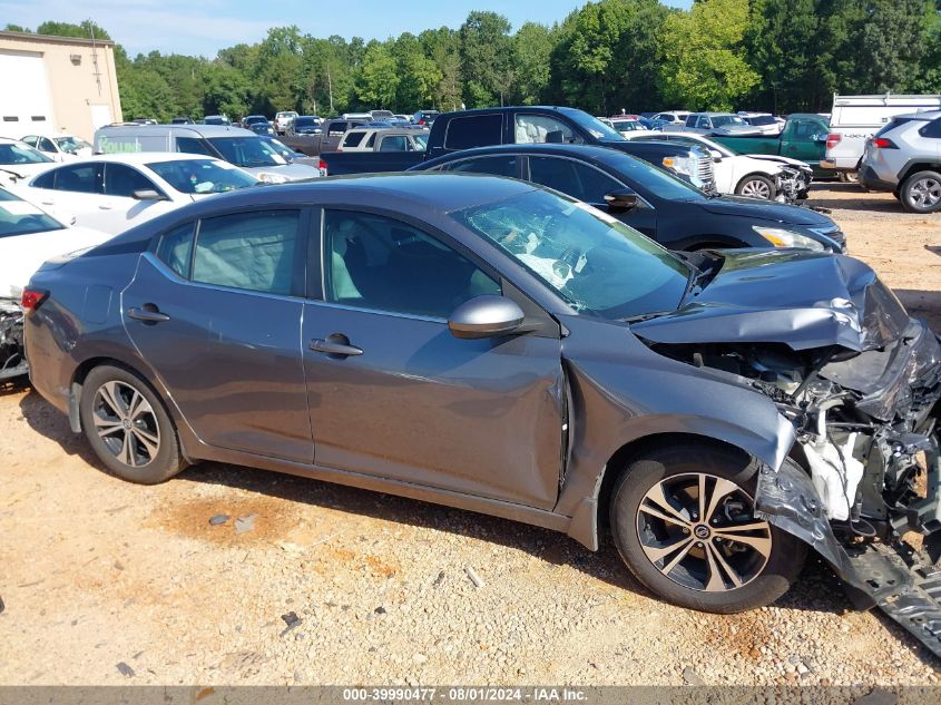 2021 Nissan Sentra Sv Xtronic Cvt VIN: 3N1AB8CV5MY235075 Lot: 39990477