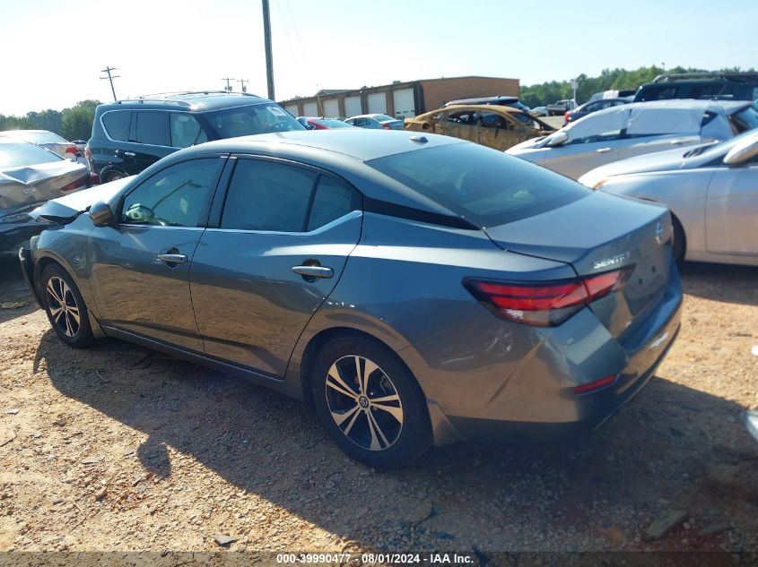 2021 Nissan Sentra Sv Xtronic Cvt VIN: 3N1AB8CV5MY235075 Lot: 39990477