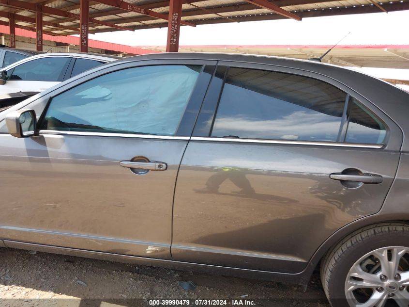 2012 Ford Fusion Se VIN: 3FAHP0HA5CR212396 Lot: 39990479