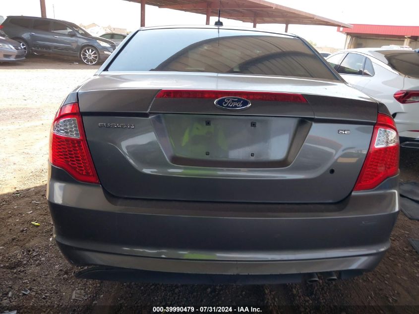 2012 Ford Fusion Se VIN: 3FAHP0HA5CR212396 Lot: 39990479