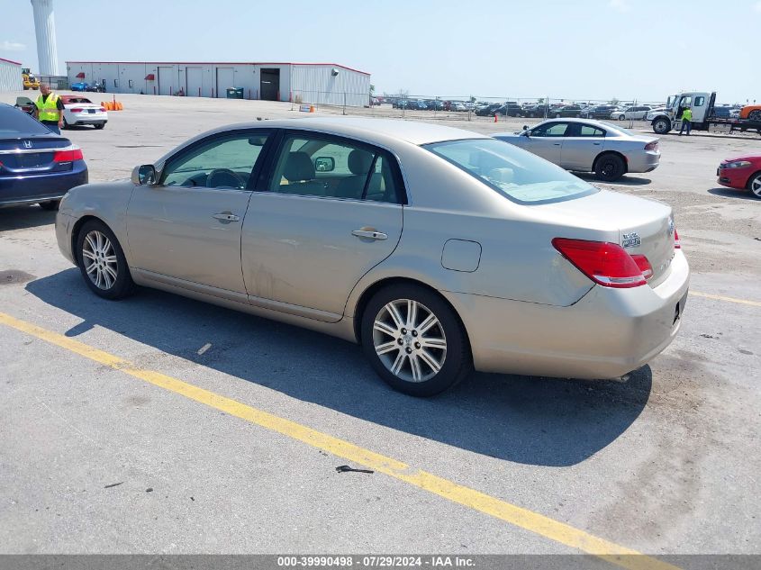 2007 Toyota Avalon Limited VIN: 4T1BK36B57U218186 Lot: 39990498