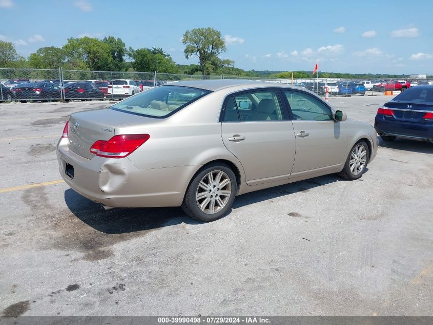 2007 Toyota Avalon Limited VIN: 4T1BK36B57U218186 Lot: 39990498