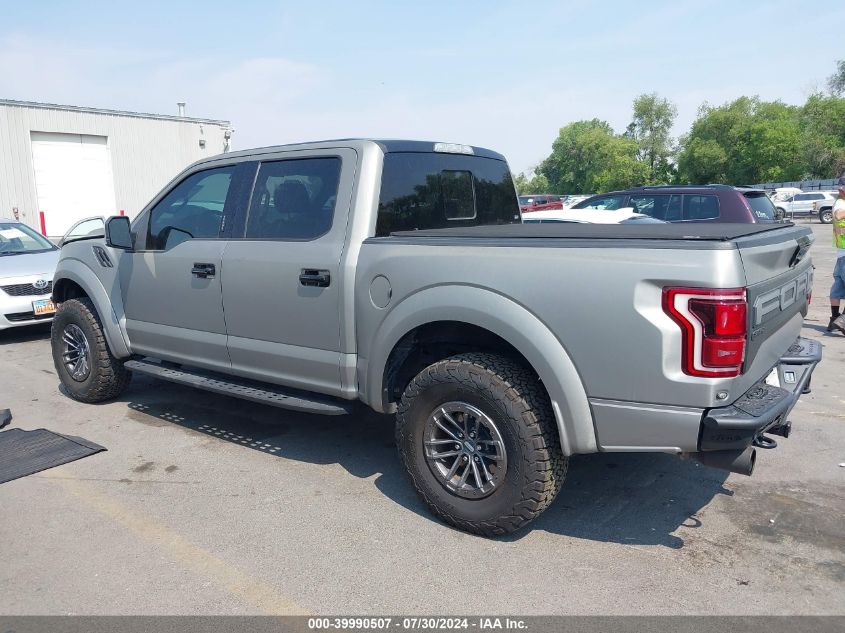 2019 Ford F-150 Raptor VIN: 1FTFW1RG8KFB89804 Lot: 39990507