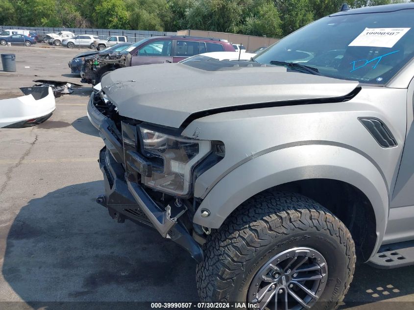 2019 Ford F-150 Raptor VIN: 1FTFW1RG8KFB89804 Lot: 39990507