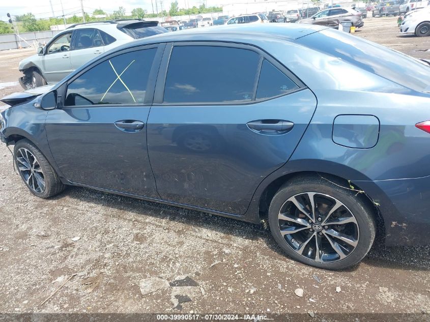 2019 Toyota Corolla Se VIN: 2T1BURHEXKC220224 Lot: 39990517