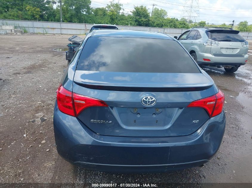 2019 Toyota Corolla Se VIN: 2T1BURHEXKC220224 Lot: 39990517