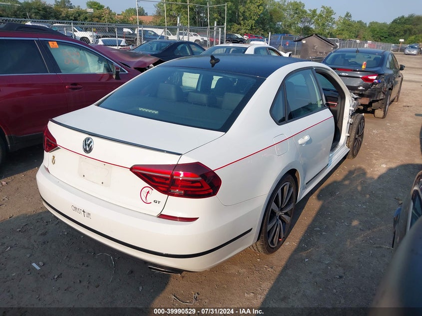 VIN 1VWJM7A34JC037219 2018 VOLKSWAGEN PASSAT 3.6L V6 GT
