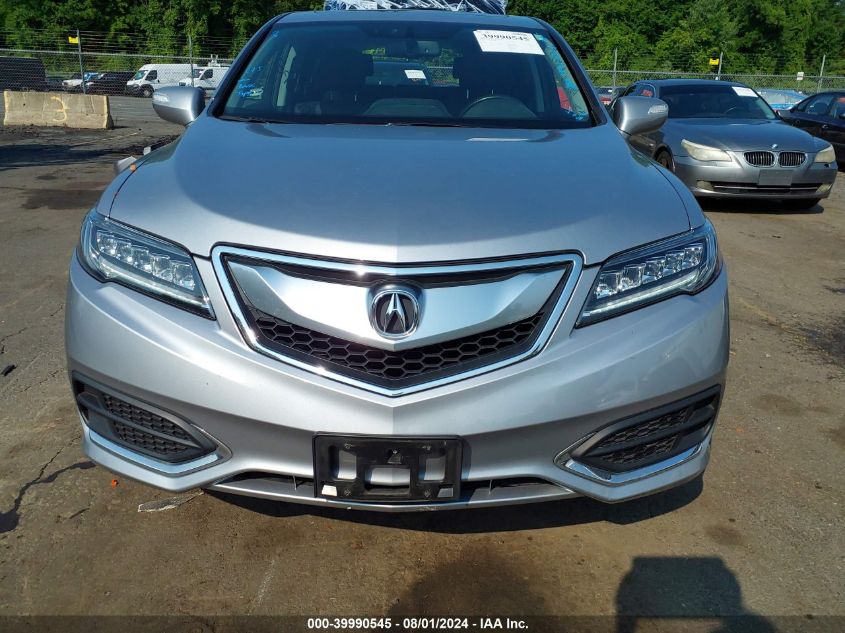 2017 Acura Rdx VIN: 5J8TB4H5XHL027314 Lot: 39990545