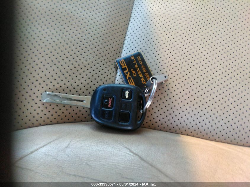 2005 Lexus Es 330 VIN: JTHBA30G455079749 Lot: 39990571