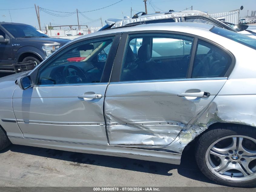 2003 BMW 330I VIN: WBAEV53423KM30699 Lot: 39990578