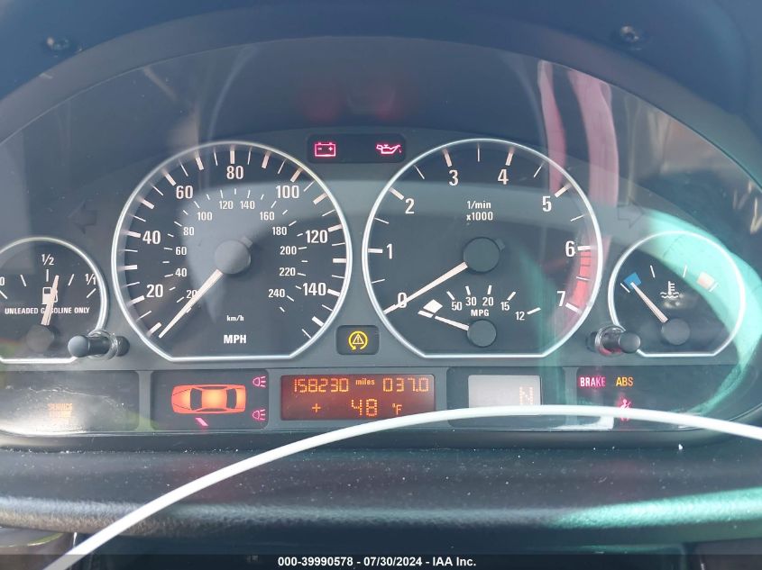 2003 BMW 330I VIN: WBAEV53423KM30699 Lot: 39990578