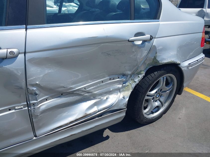 2003 BMW 330I VIN: WBAEV53423KM30699 Lot: 39990578