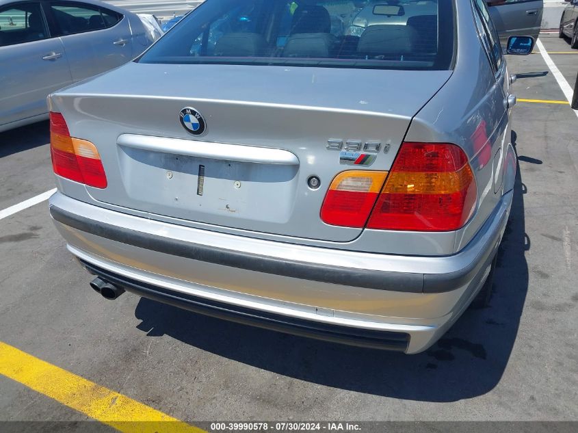 2003 BMW 330I VIN: WBAEV53423KM30699 Lot: 39990578