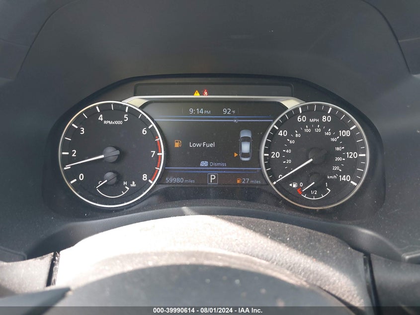 2021 Nissan Altima Sv VIN: 1N4BL4DV9MN387062 Lot: 39990614