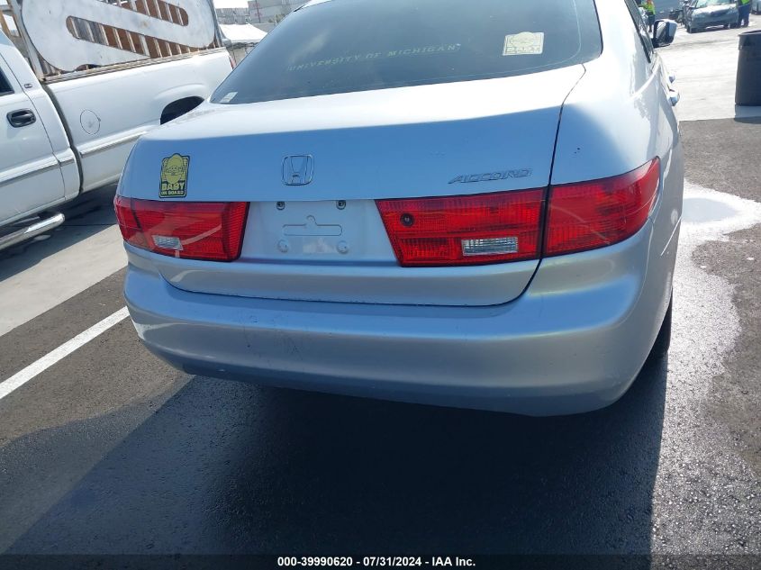 2005 Honda Accord 2.4 Lx VIN: 1HGCM56455A080309 Lot: 39990620