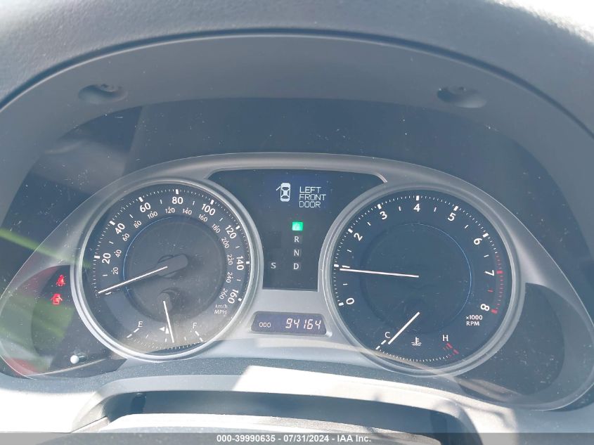2009 Lexus Is 250 VIN: JTHCK262X95034487 Lot: 39990635