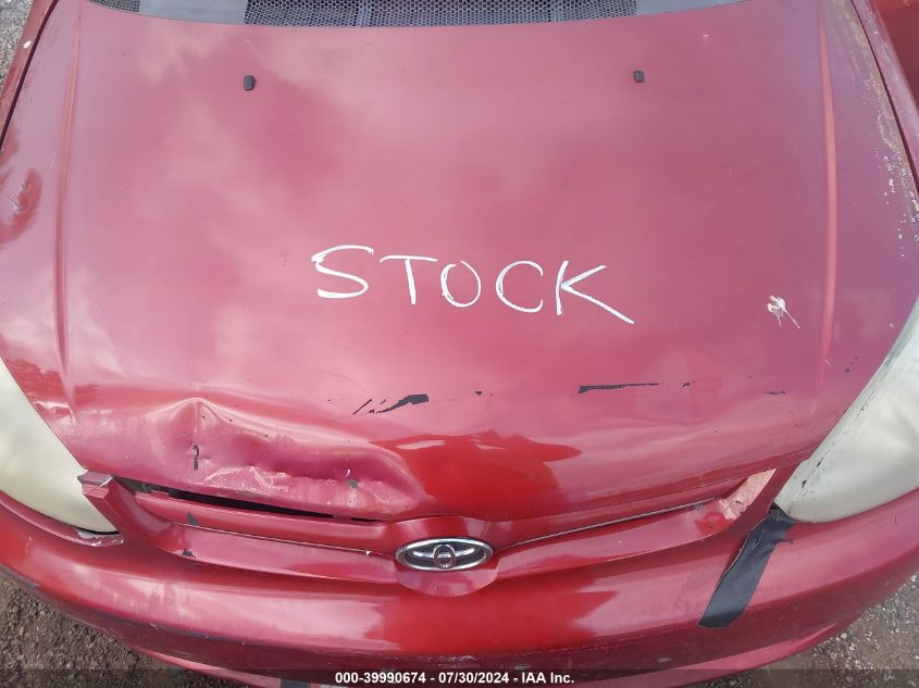 2003 Toyota Echo VIN: JTDBT123330295726 Lot: 39990674