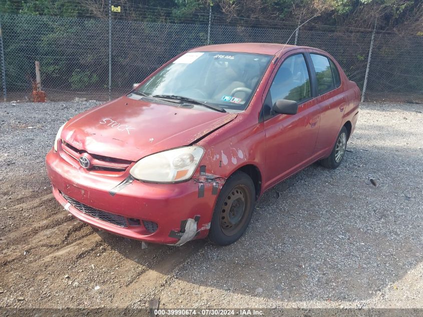 2003 Toyota Echo VIN: JTDBT123330295726 Lot: 39990674